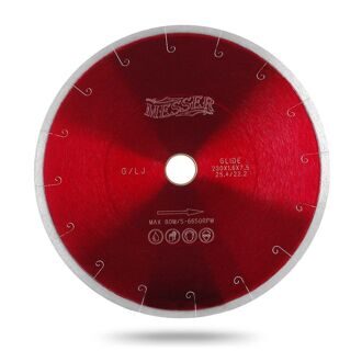 Алмазный диск MESSER G/L J-Slot (с микропазом) 180х1,6х22,2/25,4