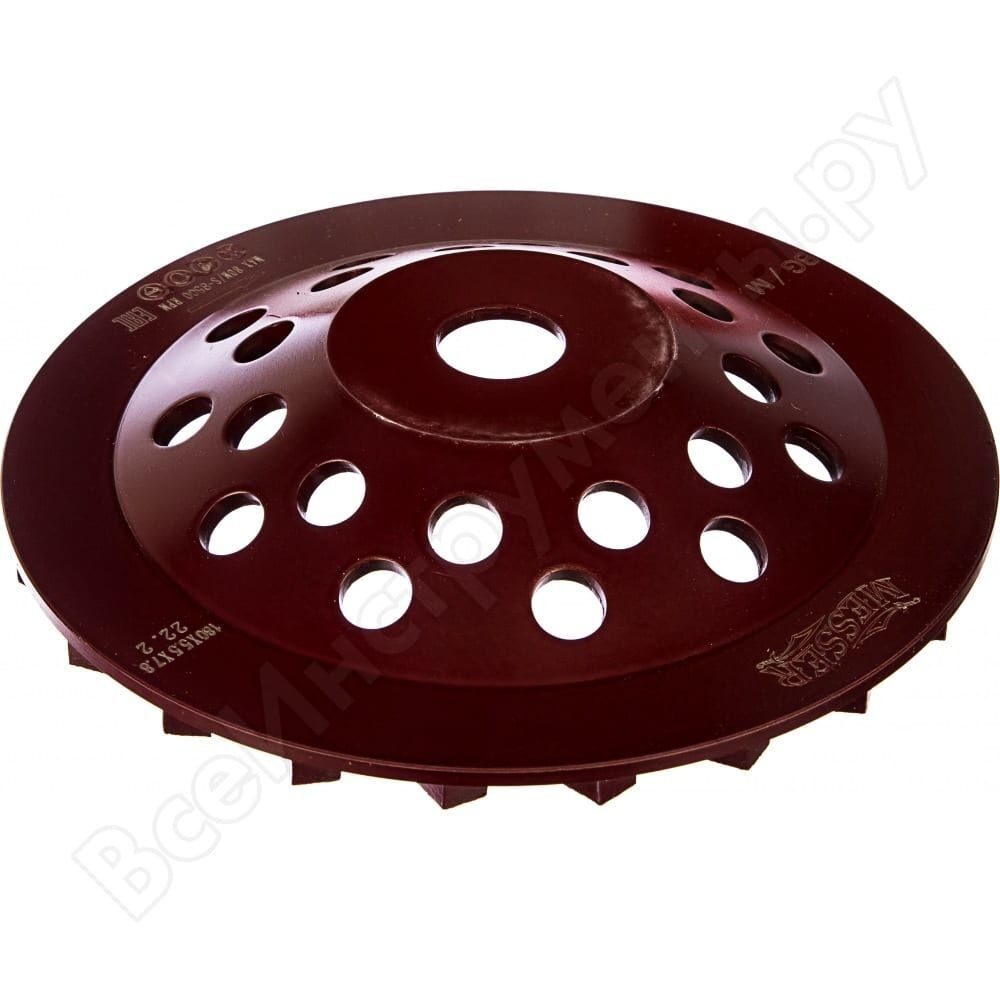 Чашка турбо для шлифовки бетона и гранита BG/M, 180D-5.5T-7.8W-22.2