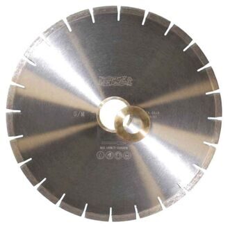Алмазный бесшумный сегментный диск MESSER G/M(мокрый рез) 400х3,2х32/50/60
