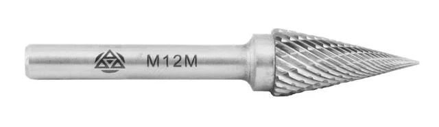 Твердосплавная борфреза тип M (коническая с заостренным концом) М16 (l=25, L=65, dхв=6, сплав ВК8)